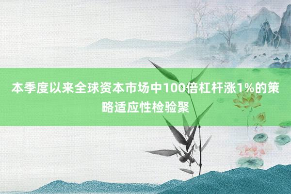 本季度以来全球资本市场中100倍杠杆涨1%的策略适应性检验聚